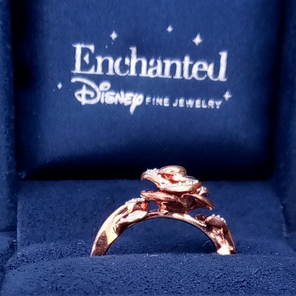 ✨ 3x HP ✨ Worn Twice Max. ✨ Belle 🥀 Ring w/ Real Diamonds ✨ - Picture 9 of 14